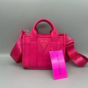 Betsey Johnson XORAINQ mini tote purse